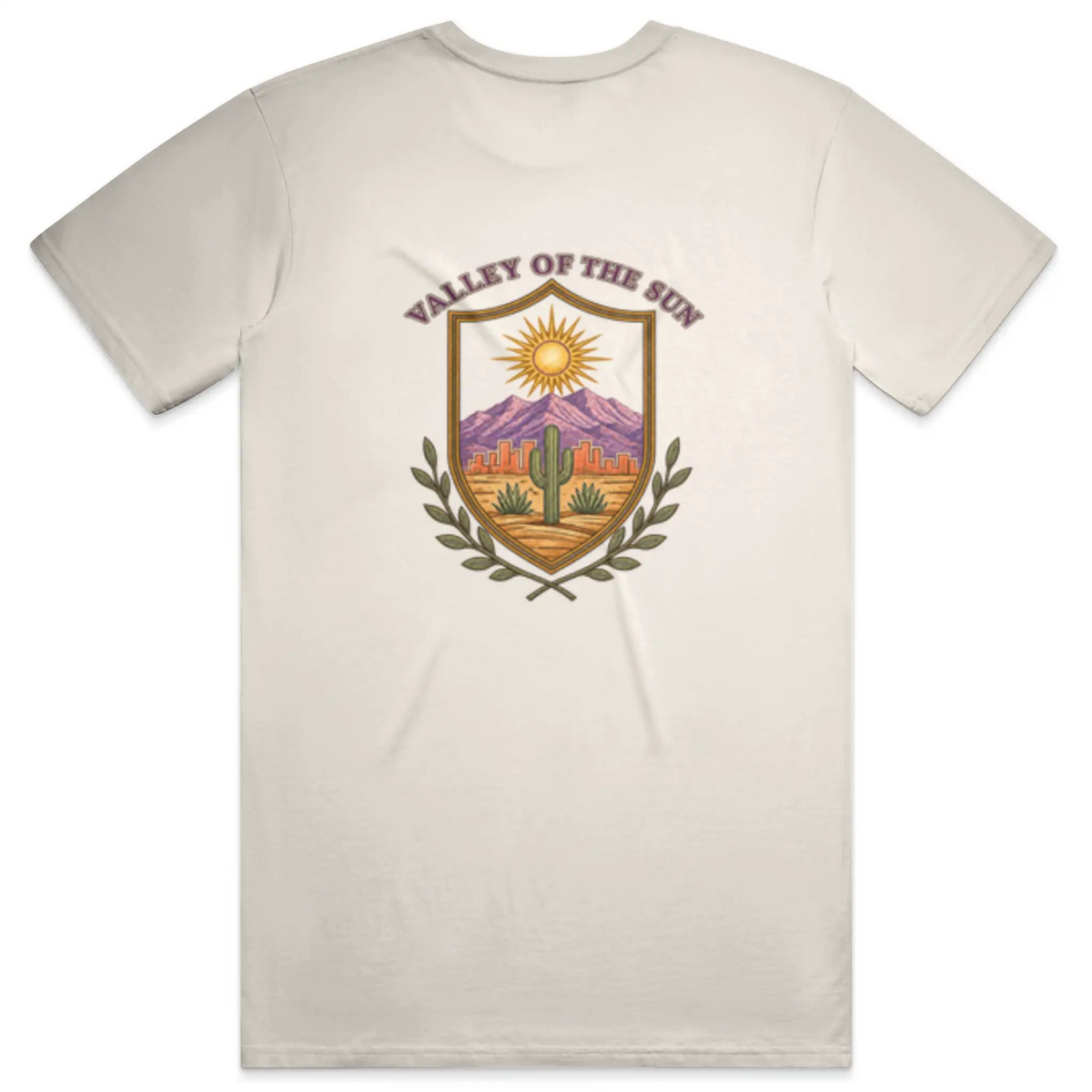 Valley Of The Sun Staple Tee Front amp Back