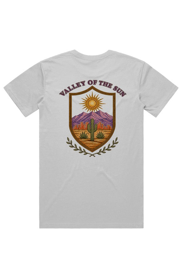 Valley Of The Sun Signiture Staple Tee Front amp Bac