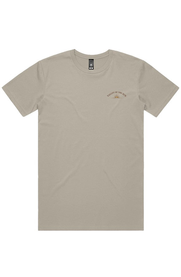Valley Of The Sun Premium Staple Tee Front amp Bac