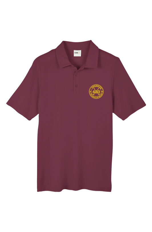 Chandler 480 Premium Performance Polo All Gold Crest