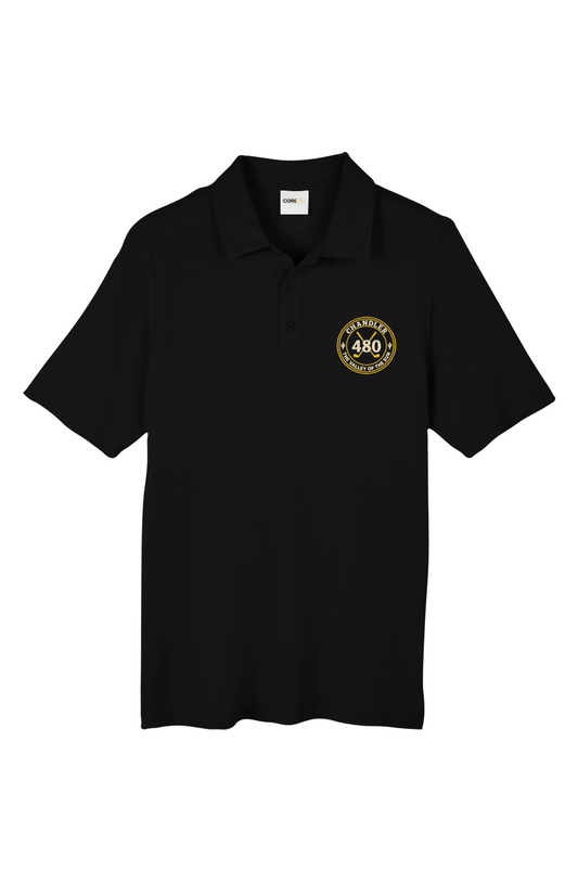 Chandler 480 Premium Performance Polo Cream Gold Crest