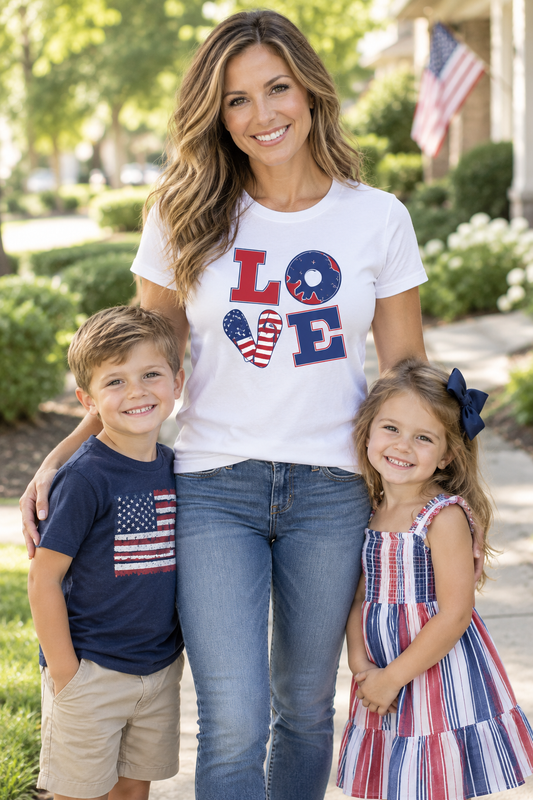 LOVE Women’s Short Sleeve Crewneck Tee